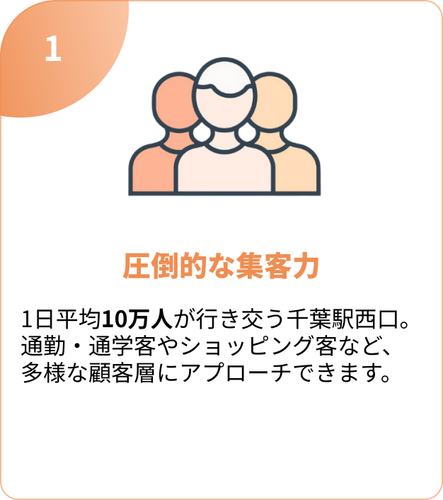 圧倒的な集客力